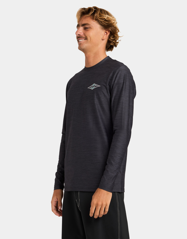 Billabong - Mens Diamond Shoreline UPF 50 Long Sleeve Rashguard