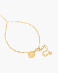 Lovisa - Waterproof Gold Plated Stainless Steel Plain Detailed Chain Hand Chain