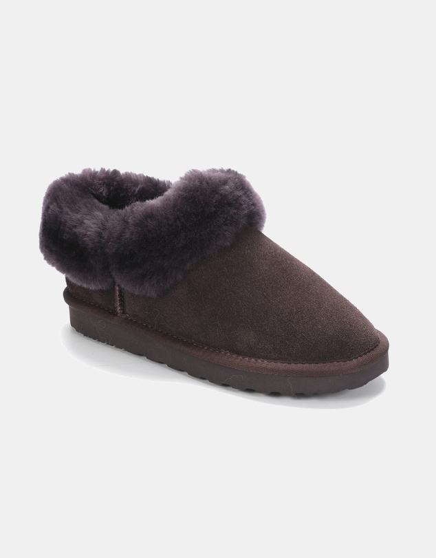 AusWooli Ugg Boots - Coogee Sheepskin Cozy Ankle Slippers