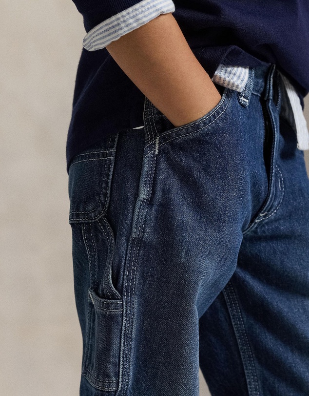 Polo Ralph Lauren - Denim Carpenter Pants - ICONIC EXCLUSIVE - Kids