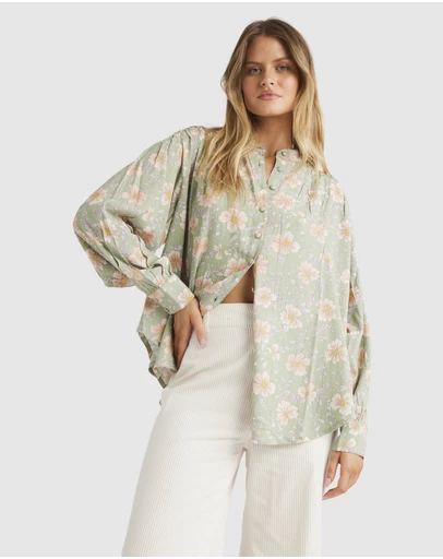 Billabong - Womens More To Sea Long Sleeve Shirt