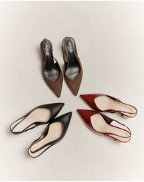 Verali - Elisha Slingback Block Heels