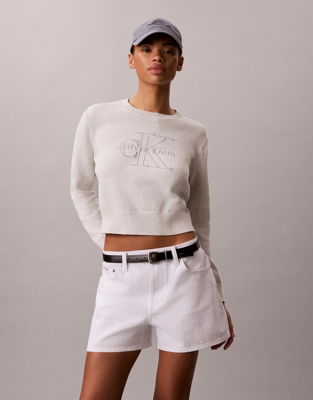 Calvin Klein Jeans - Monologo Outline Jumper