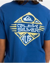Quiksilver - Boys 8 to 16 Heritage Damond T-Shirt