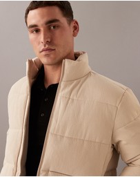 Calvin Klein - Textured Quilted Puffer Jacket