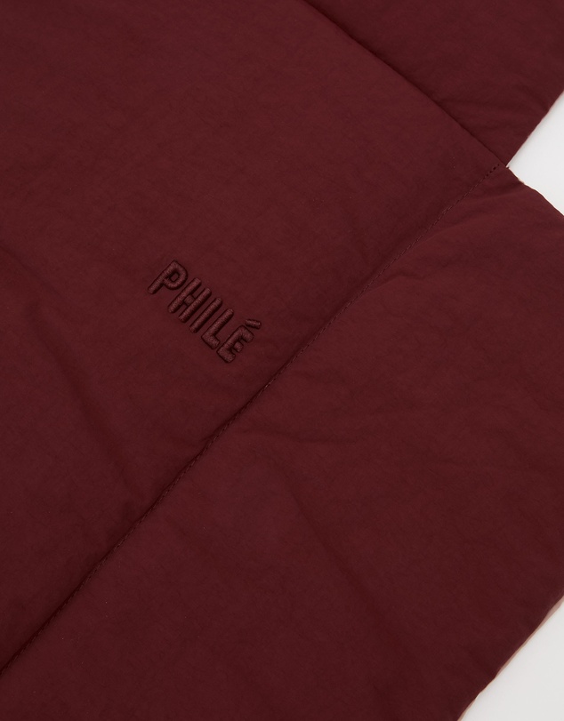 Phile - Plush Change Mat Wrap - Burgundy