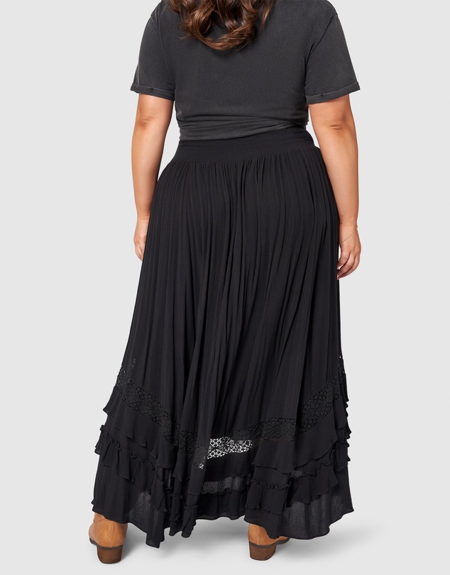 The Poetic Gypsy - Frontier Maxi Skirt
