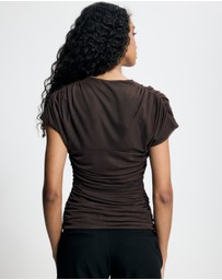 Lover - Selene Mesh Bodice Top
