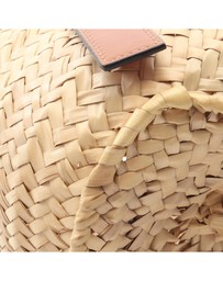 Pre-Loved by Azura Reborn - Pre-Loved Studio Ghibli My Neighbor Totoro Small Raffia Dust Bunnies Basket Tote