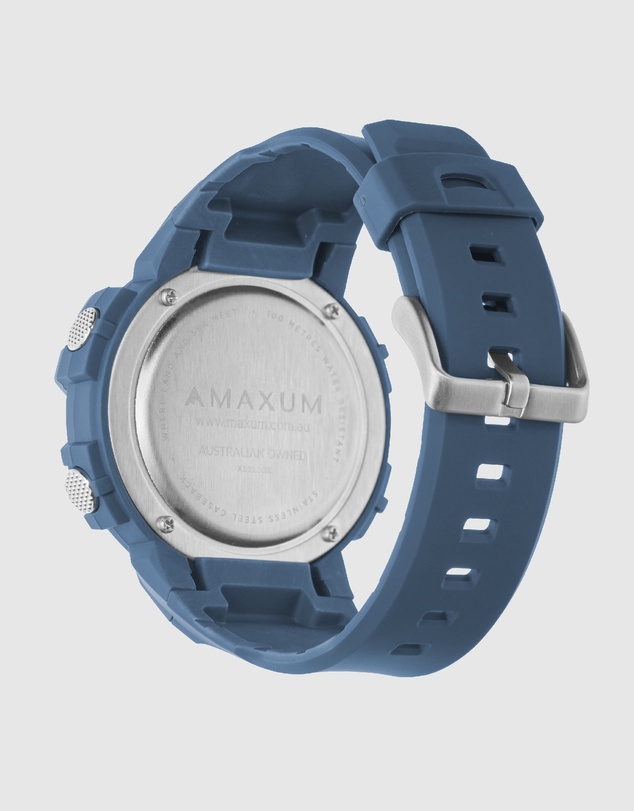 Maxum - EXPLORER Teal Blue Digital Watch