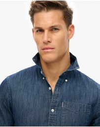 Superdry - Essential Short Sleeve Denim Shirt