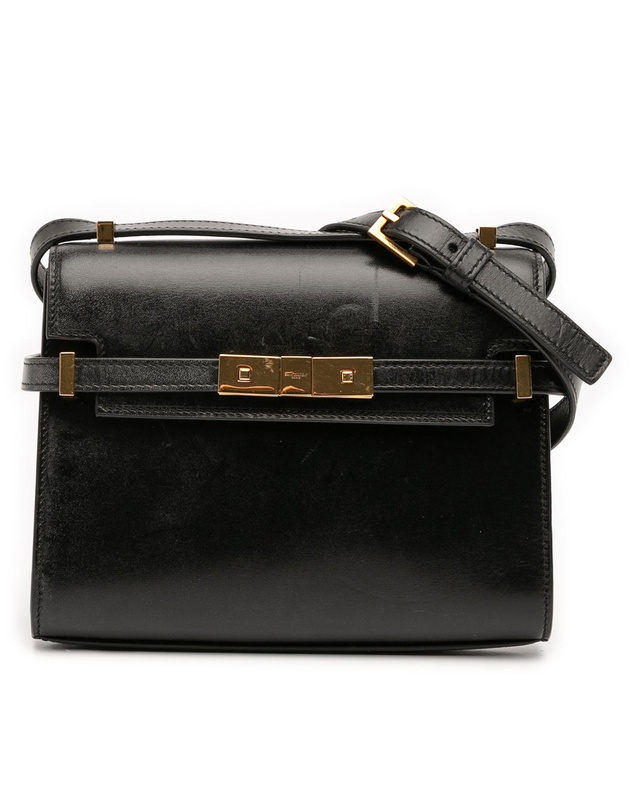 Pre-Loved by Azura Reborn - Pre-Loved Mini Box Calfskin Manhattan Shoulder Bag
