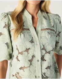 MOS The Label - Whisper Embroidery Blouse