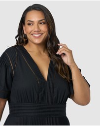 Something 4 Olivia - Abby Linen Maxi Dress