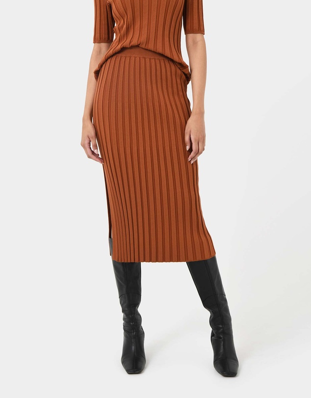 Forcast - Manhattan Knit Skirt