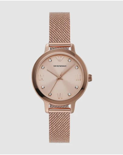 Emporio Armani - Emporio Armani Rose Gold Watch AR11512
