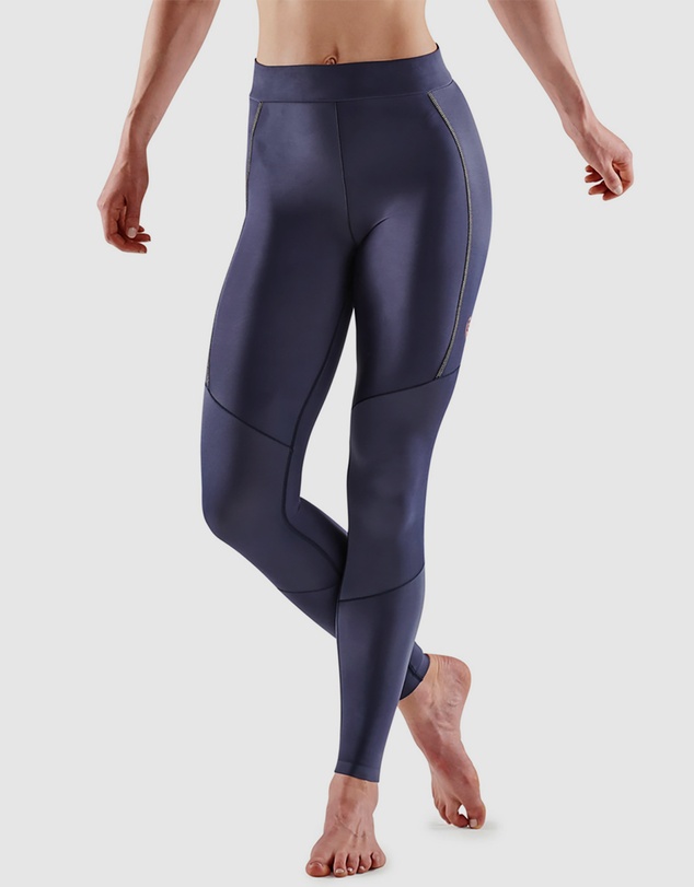SKINS - SKINS Compression Women's Series-5 Activewear Long Tight Navy Blue