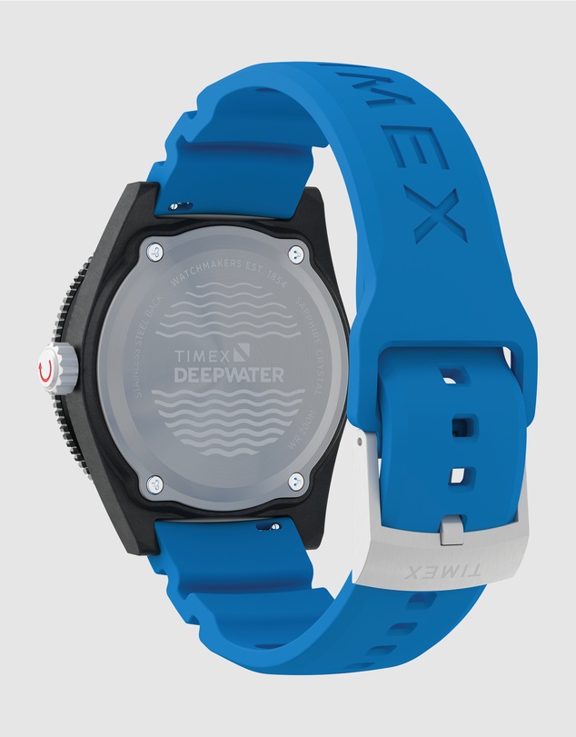 TIMEX - Deepwater Reef 200 43mm Synthetic Rubber Strap Watch