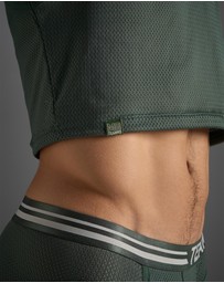 TEAMM8 - Racer Mesh Crop Singlet