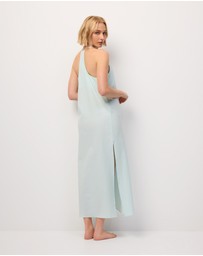 Wanderluxe Sleepwear - Bella Camisole Slip Dress Long