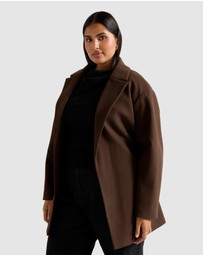 Forever New Curve - Adele Curve Wrap Coat