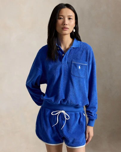 Polo Ralph Lauren - Terry Long-Sleeve Polo Shirt