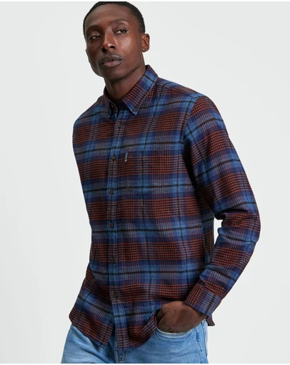 Ben Sherman - Ombre Check Long Sleeve Shirt