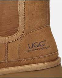 EVERAU - Australian Shepherd Ugg Chelsie Platform Cow Suede Upper UGG Boots