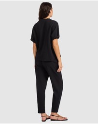 Seafolly - Double Gauze Tapered Pant