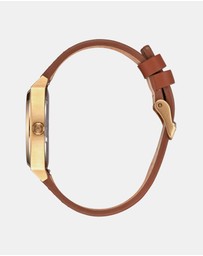Nixon - Time Teller Leather Watch