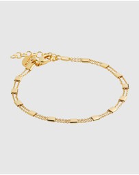Najo - Summer Veil Yellow Gold Bracelet