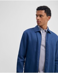 Oxford - Adem Linen Zip Bomber