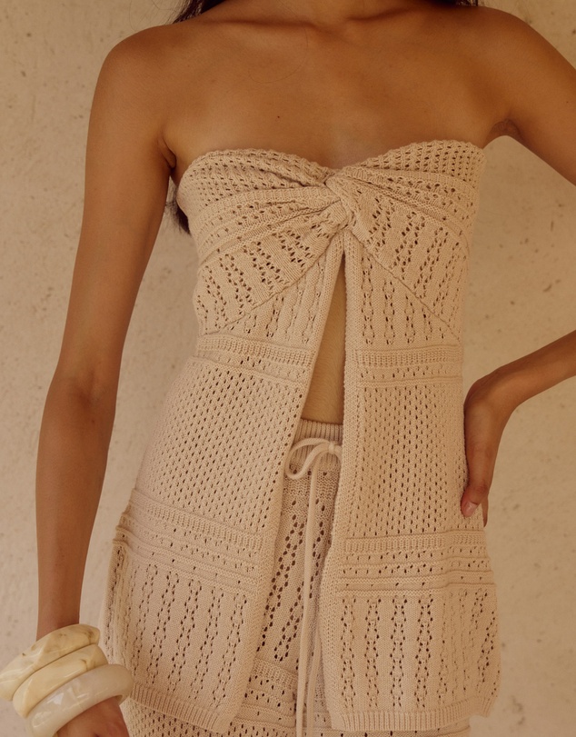 Seven Wonders - Riley Strapless Knit Top