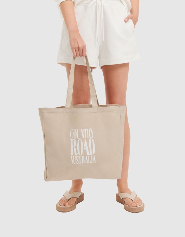Country Road - Australian Cotton Cr Shopper