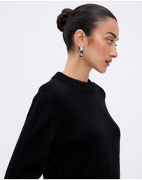 Minima Esenciales - Talen Merino Wool Cashmere Blend Jumper