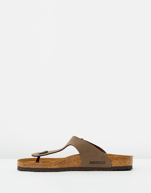 Birkenstock - Unisex Gizeh Birko-Flor Nubuck Regular Sandals