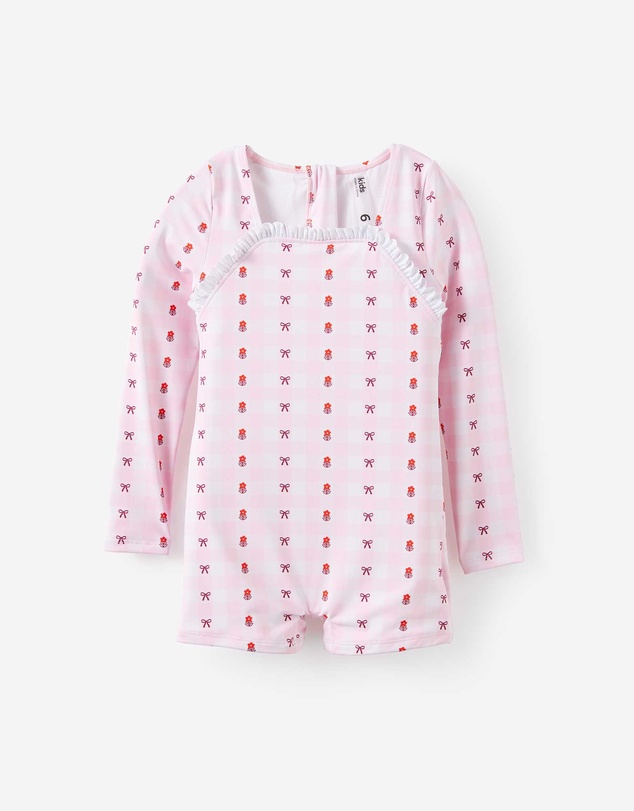 Cotton On Kids - Long Sleeve Boyleg One Piece
