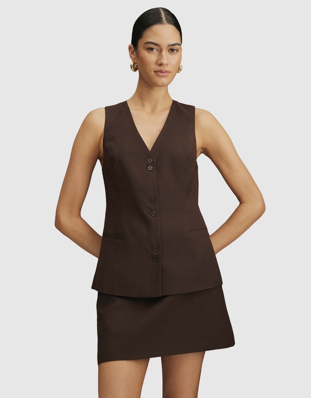 AERE - Korey Tailored Vest