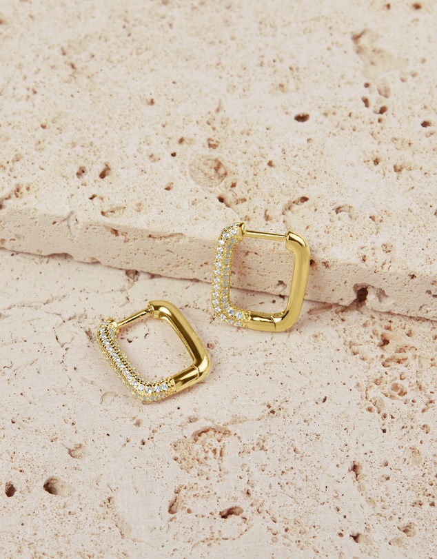 Pastiche - Avery Hoops - White
