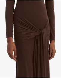 Bardot - Alix Maxi Tie Front Dress