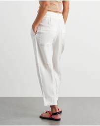 Jag - Sabine Linen Pull On Pant
