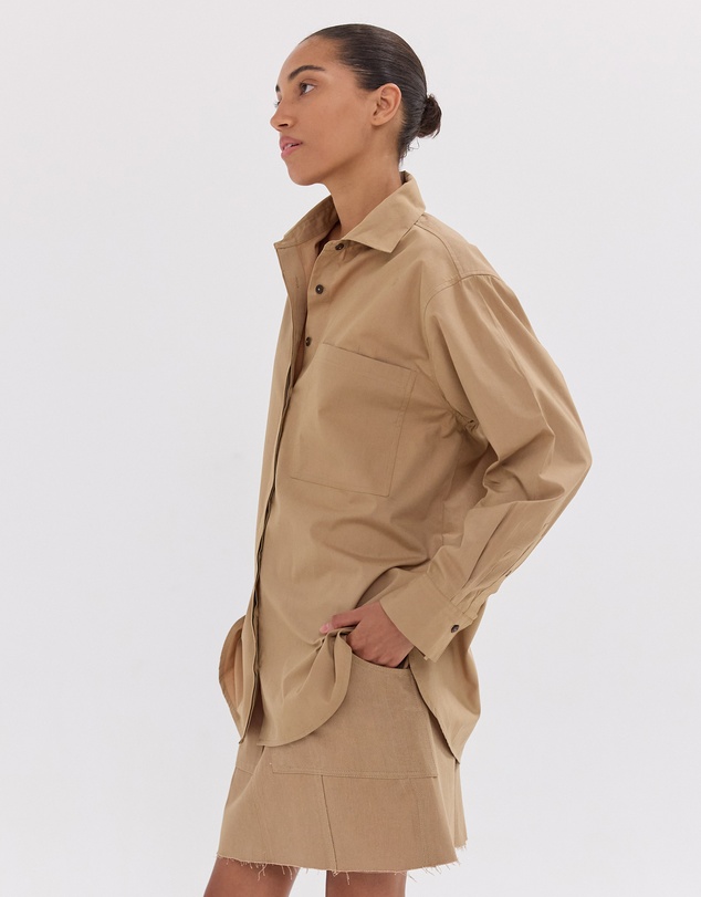 Cloth & Co. - The Classic Pocket Shirt | Italian Wheat