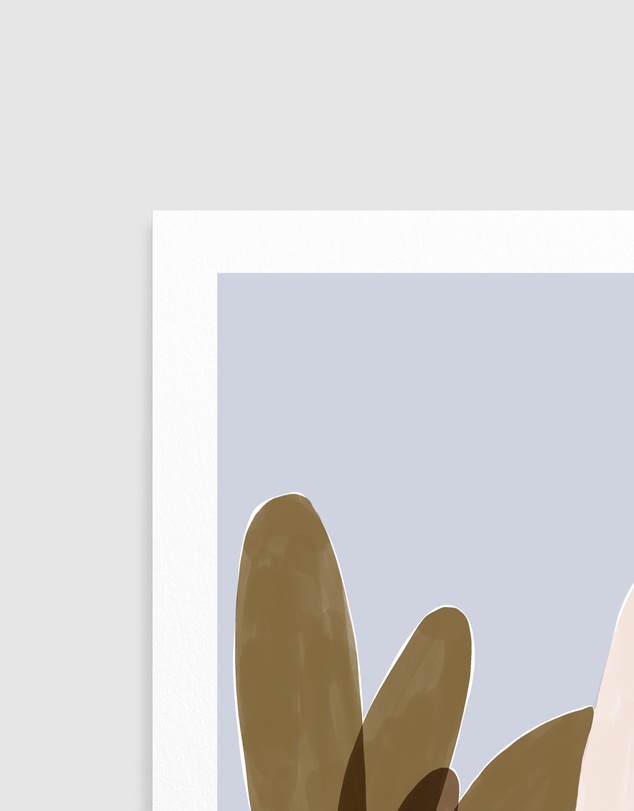Olive et Oriel - Too Lazy To Yoga by Ivy Green Illustrations Art Print