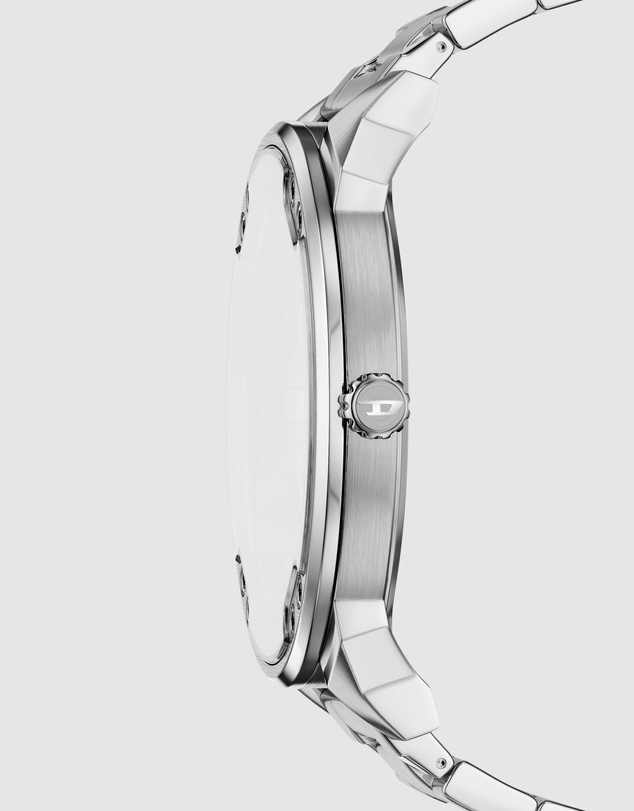 Diesel - Mr. Daddy Slim Silver Tone Chronograph Watch