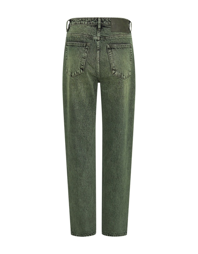 ONE TEASPOON - Black Khaki Awesome Baggies High Waist Straight Leg Jeans