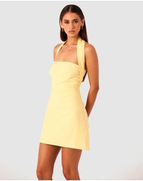 SNDYS - Romi Halterneck Mini Dress