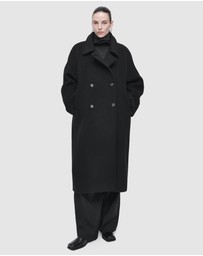 COS - Oversized Double-Breasted Wool Coat