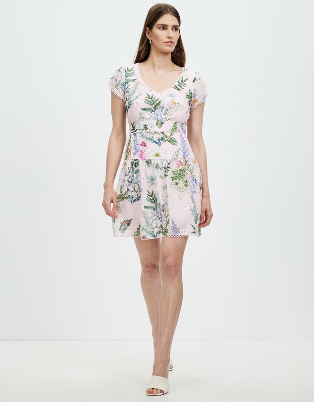 Honey and Beau - All the Kisses A Line Dress