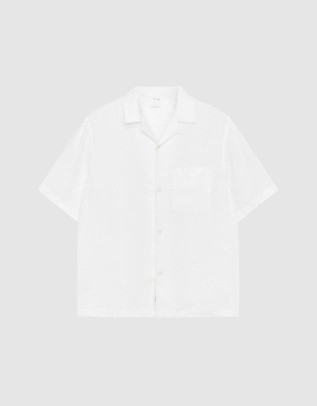 ARKET - Beckhamn Linen Resort SS Shirt
