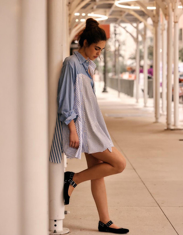 Free People - Oxford Club Mini Dress